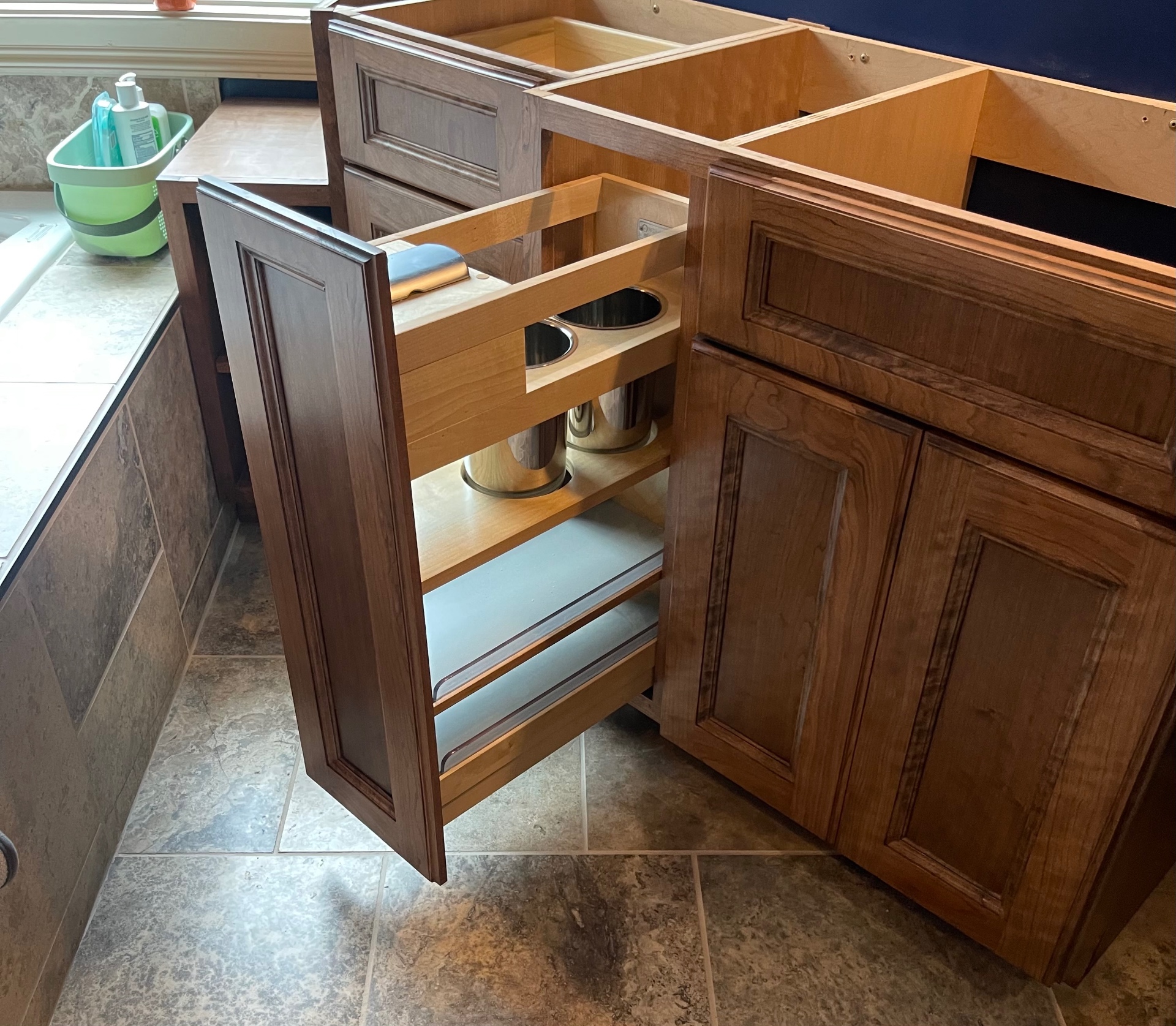 Custom Pull-Out Storage