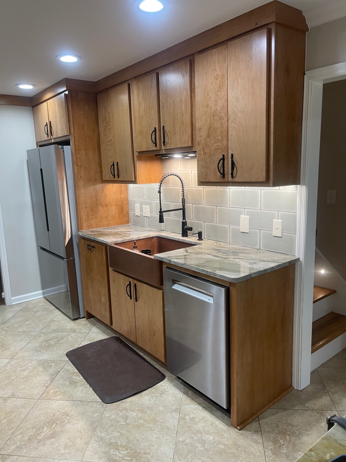 Custom Kitchen with Farmhouse Sink